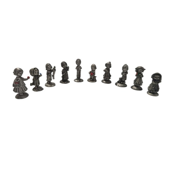 Unbranded Other - Vintage Fine Pewter Little Gallery Hallmark Cards Bundle, 10 PC